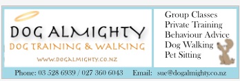 Logo for Dog Almighty.