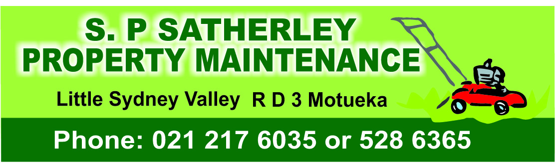 Logo for S.P. Satherley Property Maintenance.