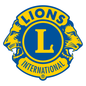 The emblem for Lions Club International